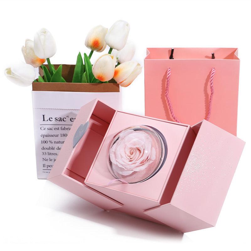 PETAL PERCH Eternal Flower Display Box | RAMODO JEWELRY